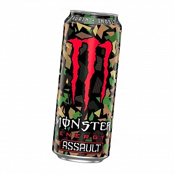 Напиток MONSTER ENERGY ASSAULT 0.5л