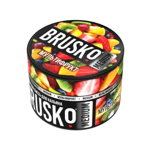 Табак Brusko Medium, 50гр "Мультифрукт"